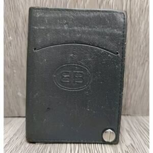 Buxton Card Wallet 10 Plastic Wallet Inserts Holds 20 Card‎ Brown Men's Minimal